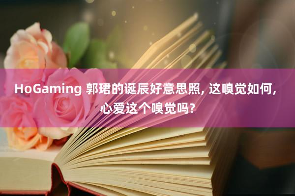 HoGaming 郭珺的诞辰好意思照， 这嗅觉如何， 心爱这个嗅觉吗?