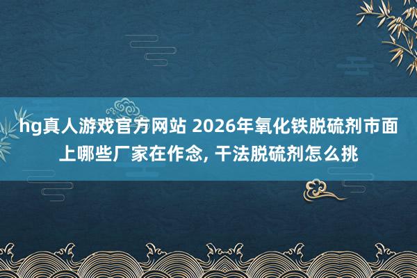hg真人游戏官方网站 2026年氧化铁脱硫剂市面上哪些厂家在作念, 干法脱硫剂怎么挑